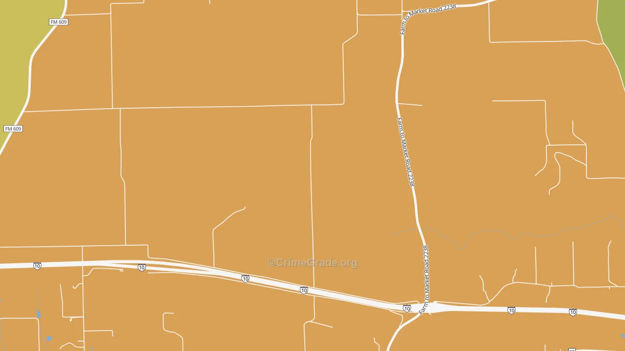 Engle, TX Map of Murder Rates