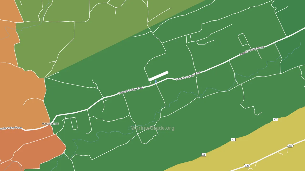 Enterline, PA Map of Murder Rates