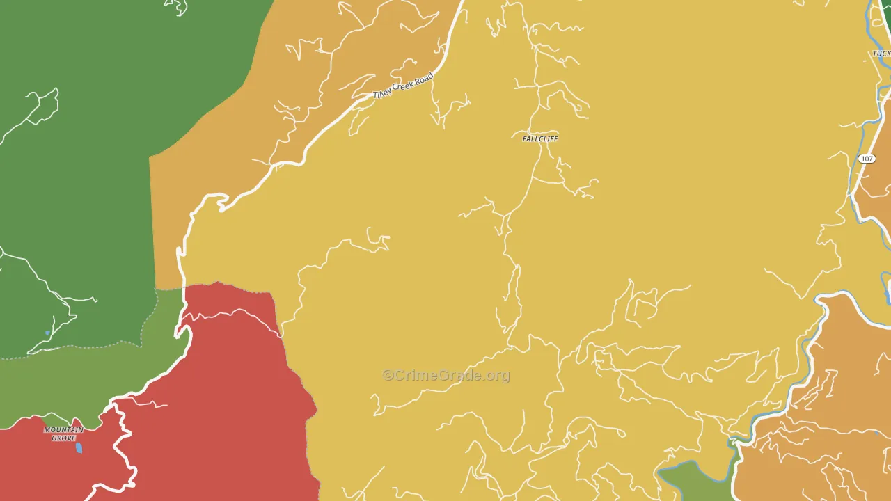 Erastus, NC Map of Murder Rates