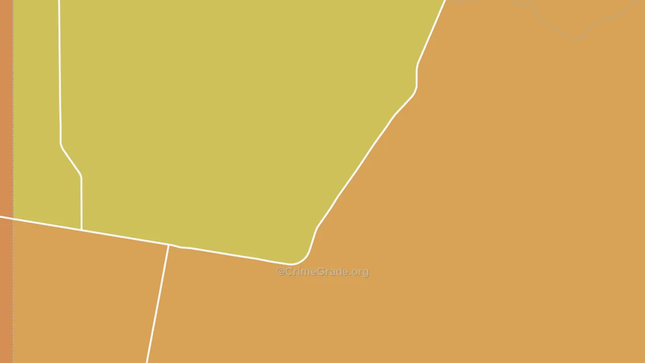 Escobas, TX Map of Murder Rates