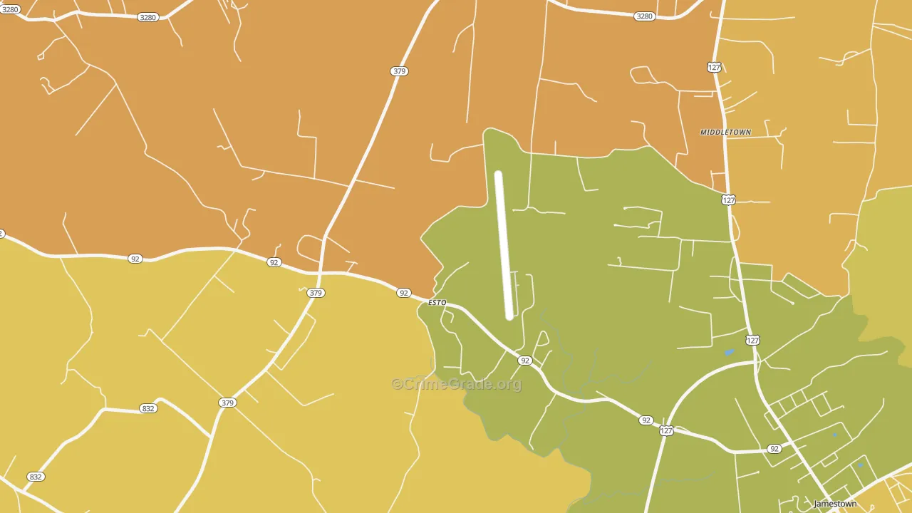 Esto, KY Map of Murder Rates