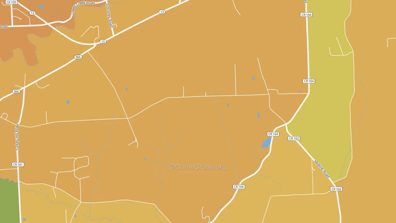 Etna, NY Map of Murder Rates