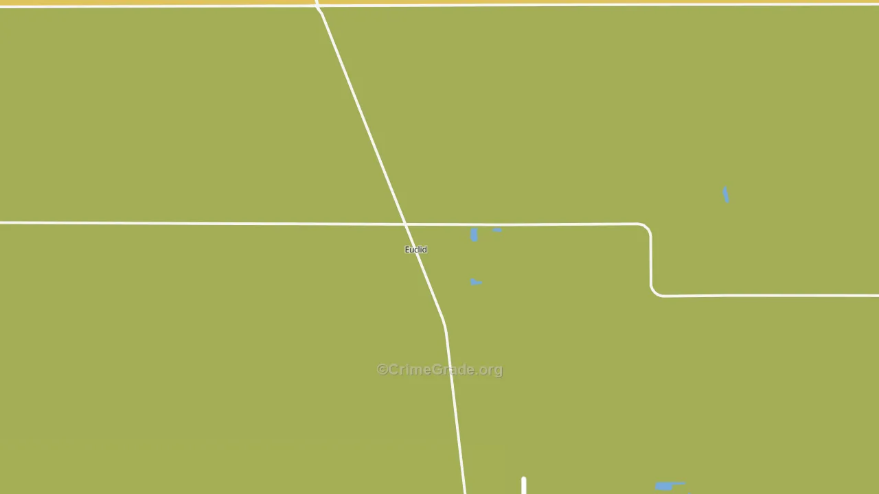 Euclid, MN Map of Murder Rates