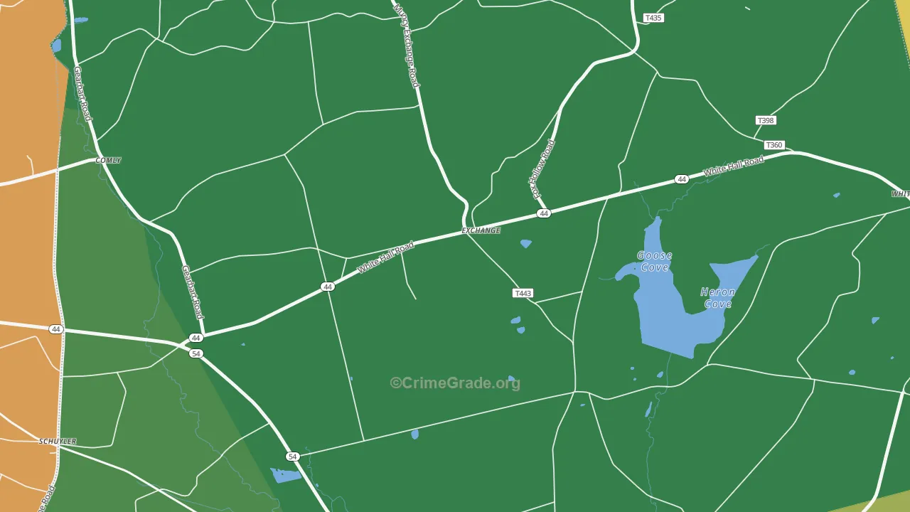 Exchange, PA Map of Murder Rates