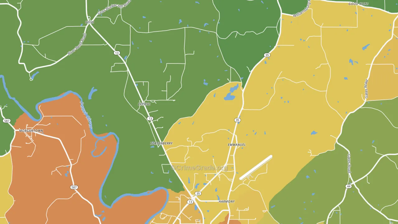 Expose, MS Map of Murder Rates