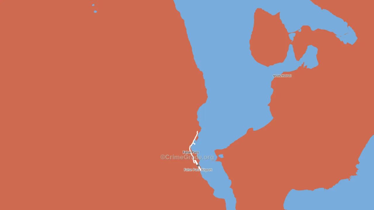 False Pass, AK Map of Murder Rates