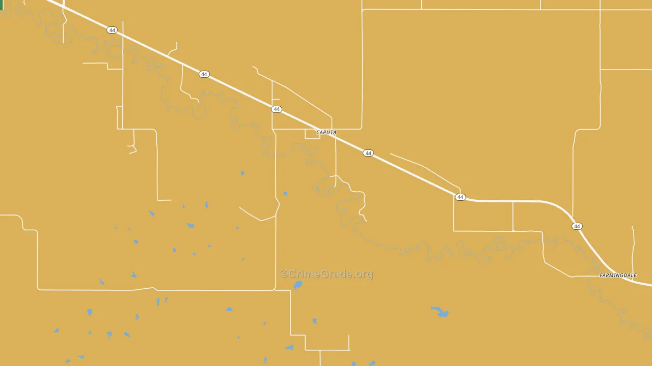 Farmingdale, SD Map of Murder Rates