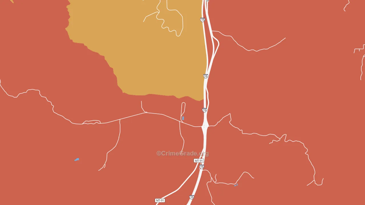 Feely, MT Map of Murder Rates