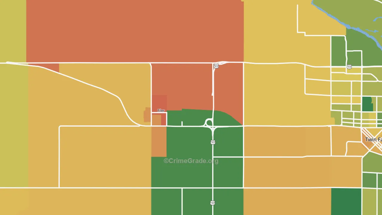 Filer, ID Map of Murder Rates