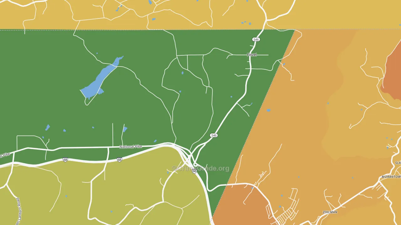 Finzel, MD Map of Murder Rates