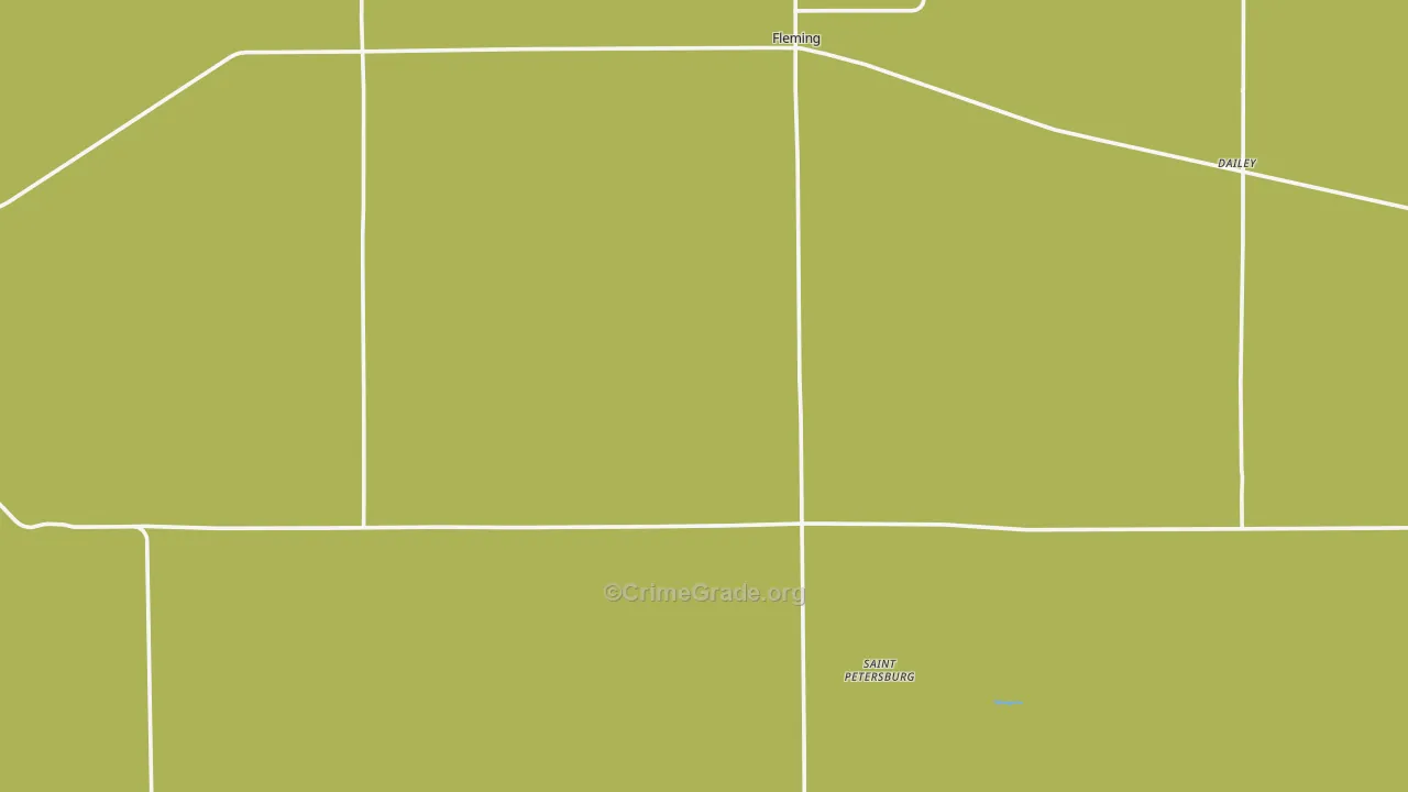 Fleming, CO Map of Murder Rates