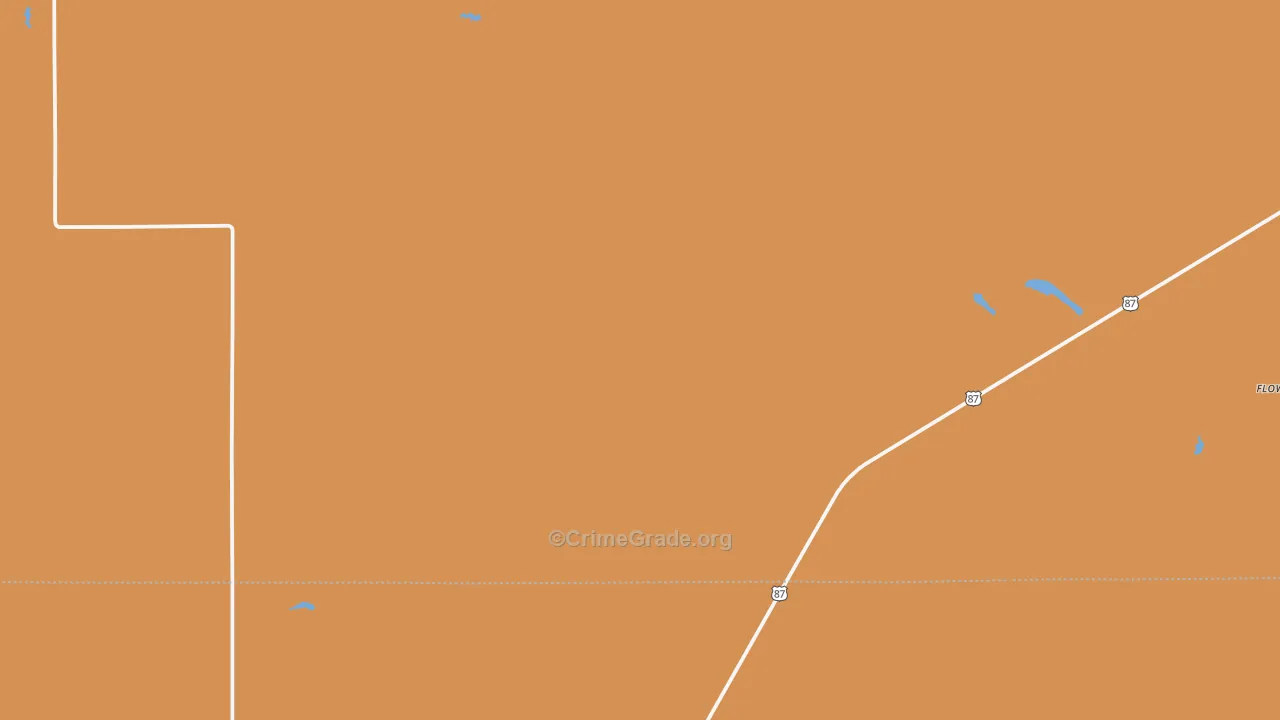 Floweree, MT Map of Murder Rates