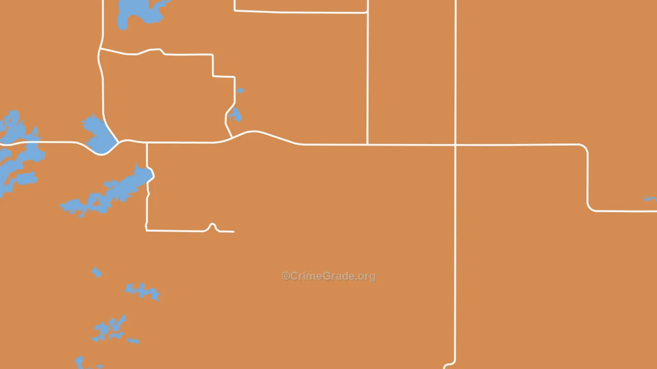 Forbes, ND Map of Murder Rates