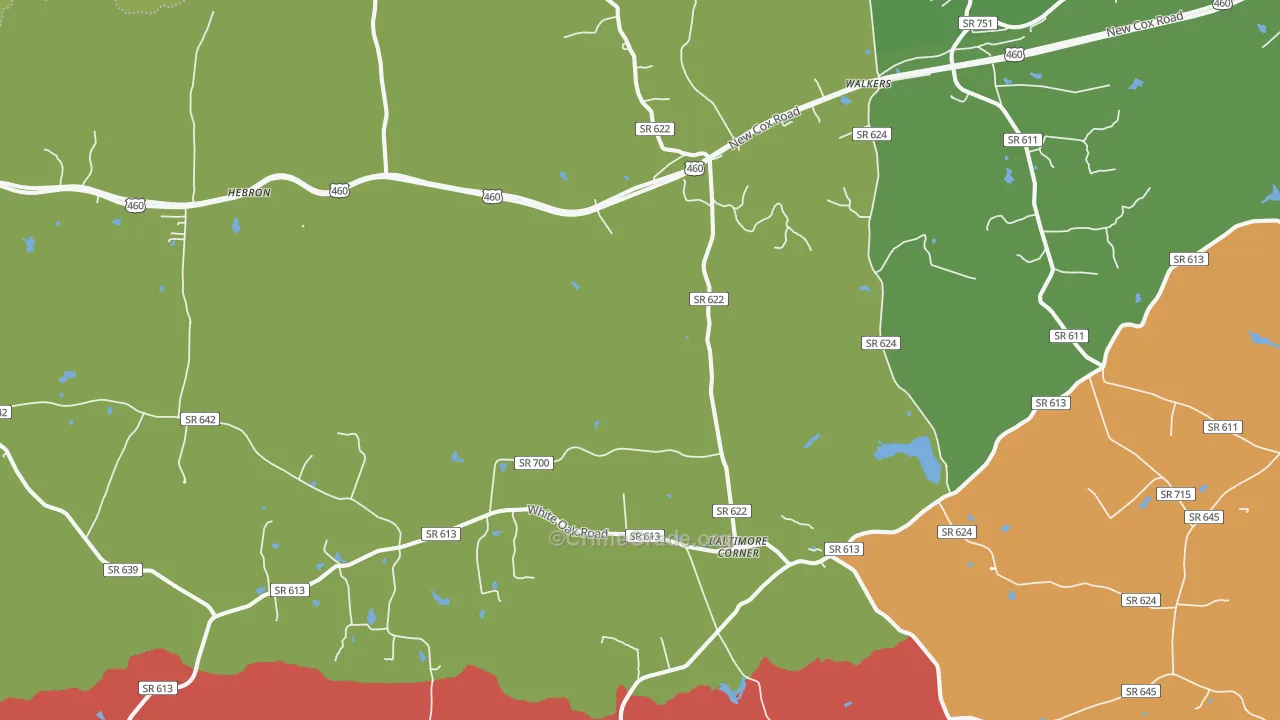 Ford, VA Map of Murder Rates
