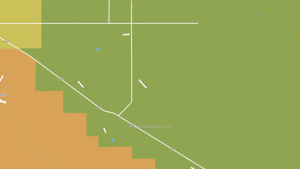 Fort Greely, AK Map of Murder Rates