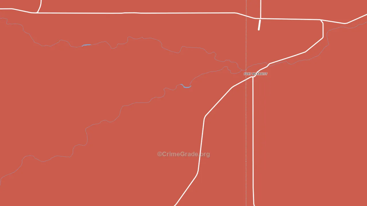 Fort Mc Kavett, TX Map of Murder Rates