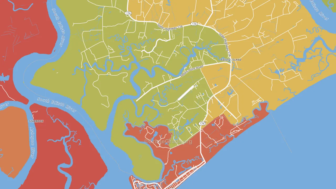 Freedman, SC Map of Murder Rates