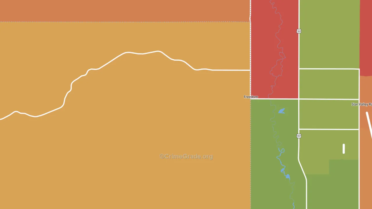 Freedom, ID Map of Murder Rates