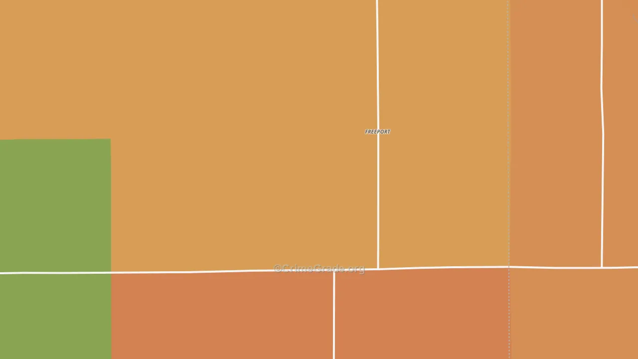 Freeport, KS Map of Murder Rates