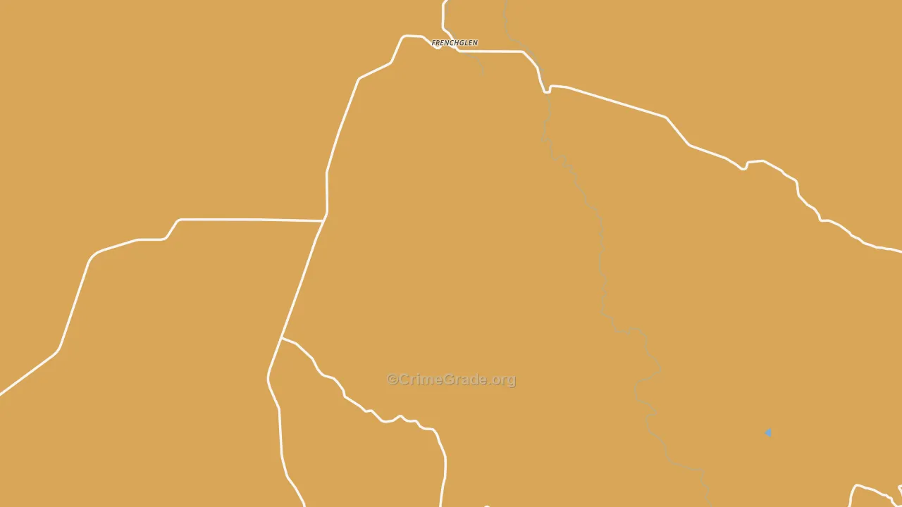 Frenchglen, OR Map of Murder Rates