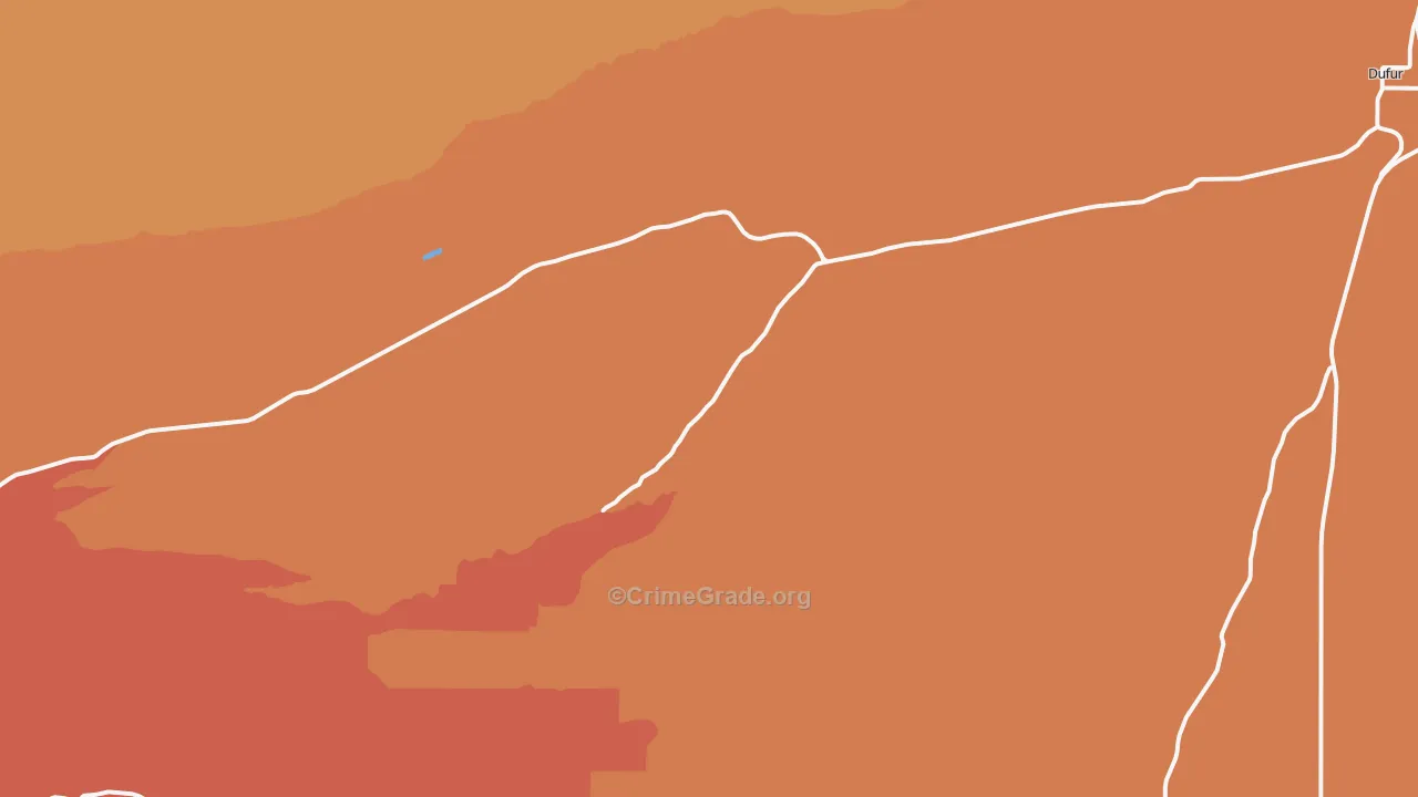 Friend, OR Map of Murder Rates