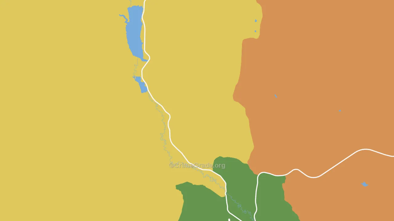 Frontier, WY Map of Murder Rates