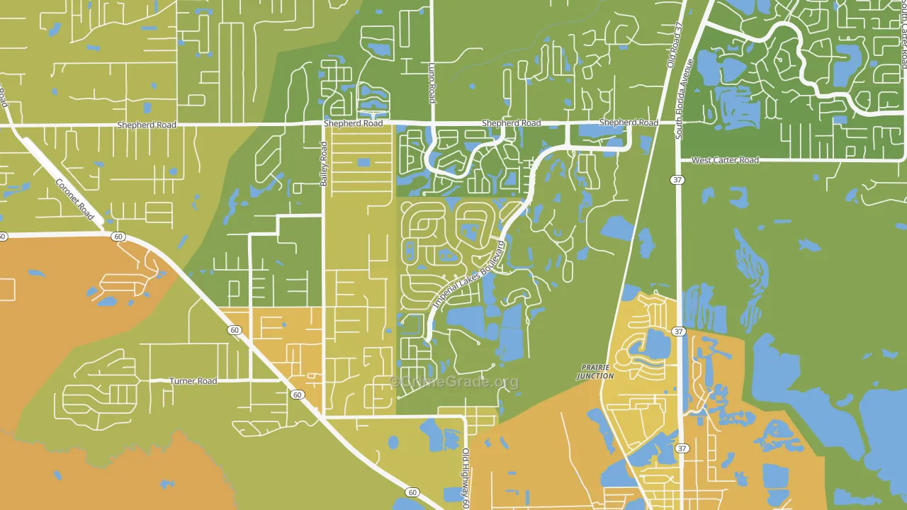 Fuller Heights, FL Map of Murder Rates