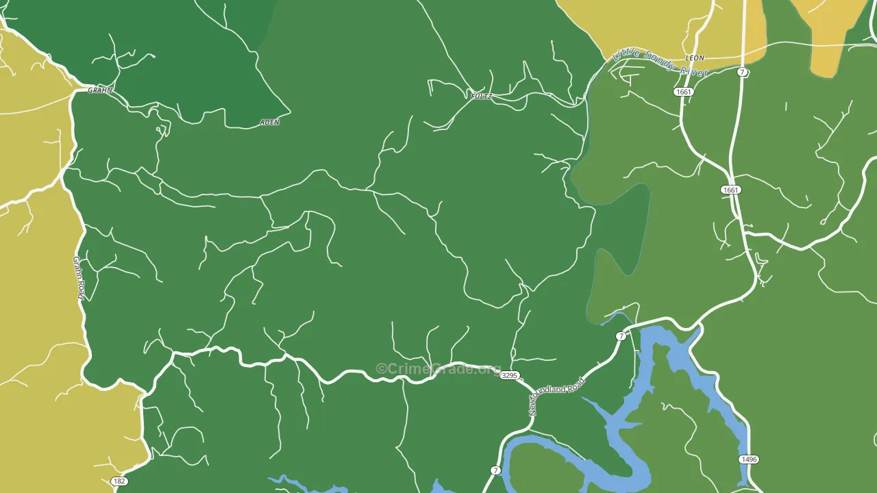 Fultz, KY Map of Murder Rates