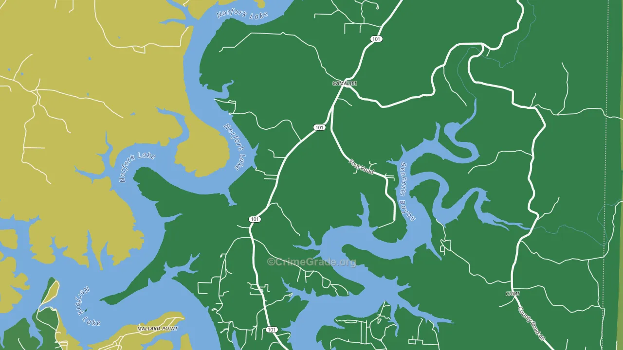Gamaliel, AR Map of Murder Rates