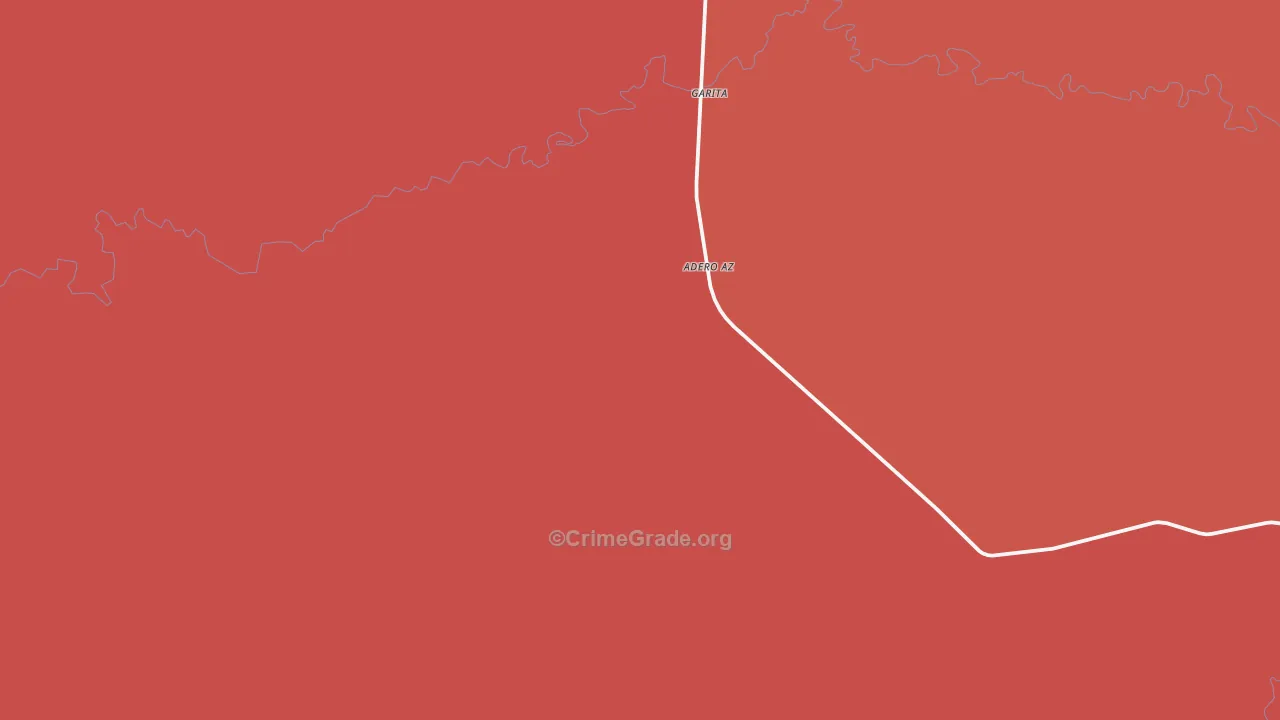Garita, NM Map of Murder Rates