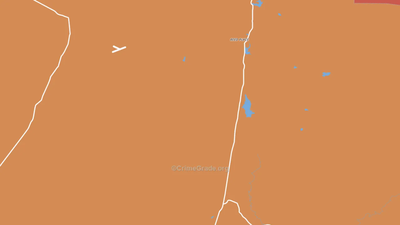 Garrett, WY Map of Murder Rates