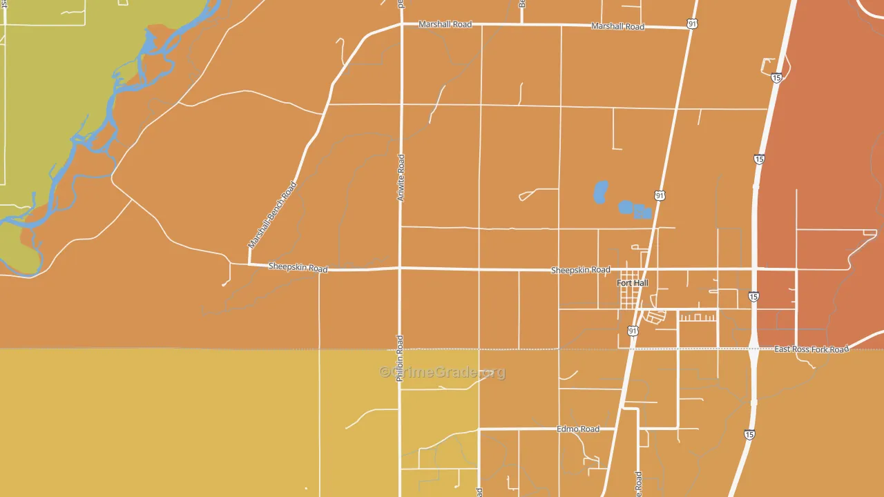 Gibson, ID Map of Murder Rates