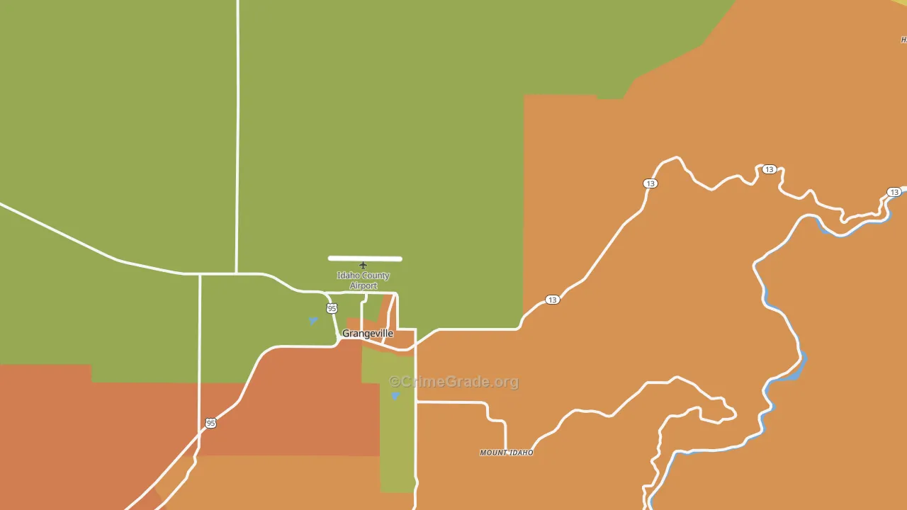 Golden, ID Map of Murder Rates