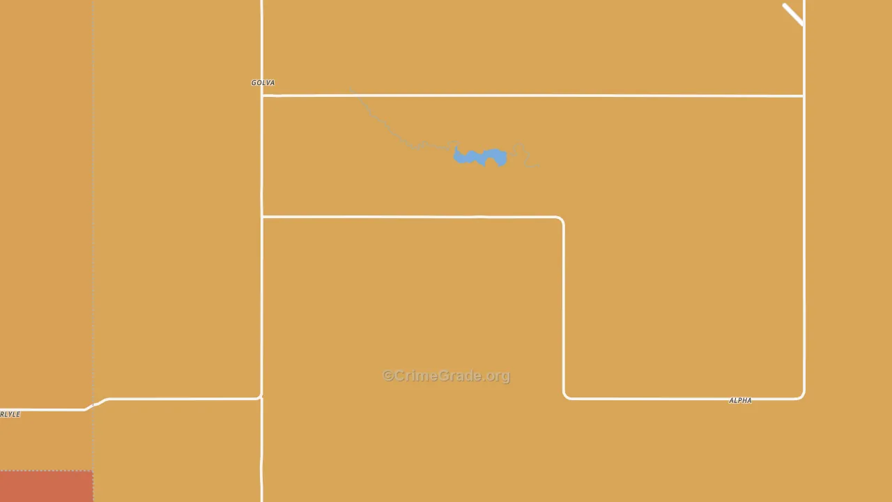 Golva, ND Map of Murder Rates