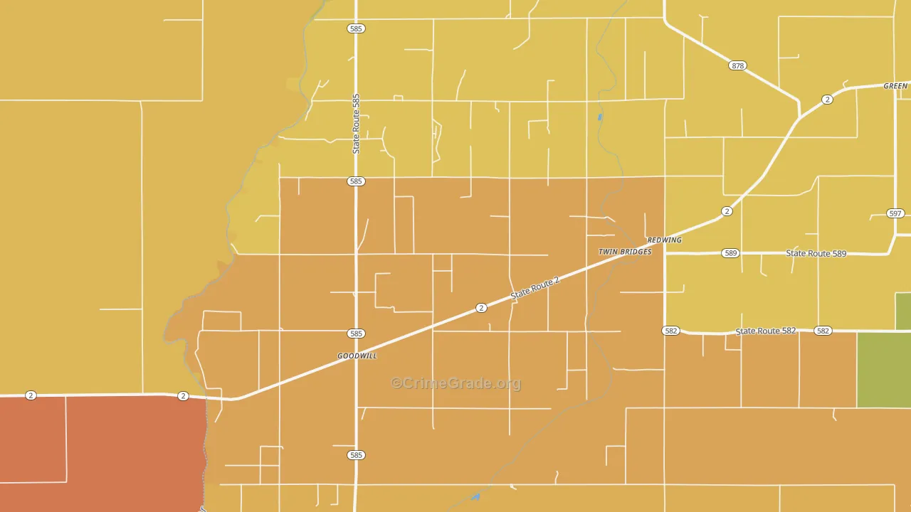 Goodwill, LA Map of Murder Rates