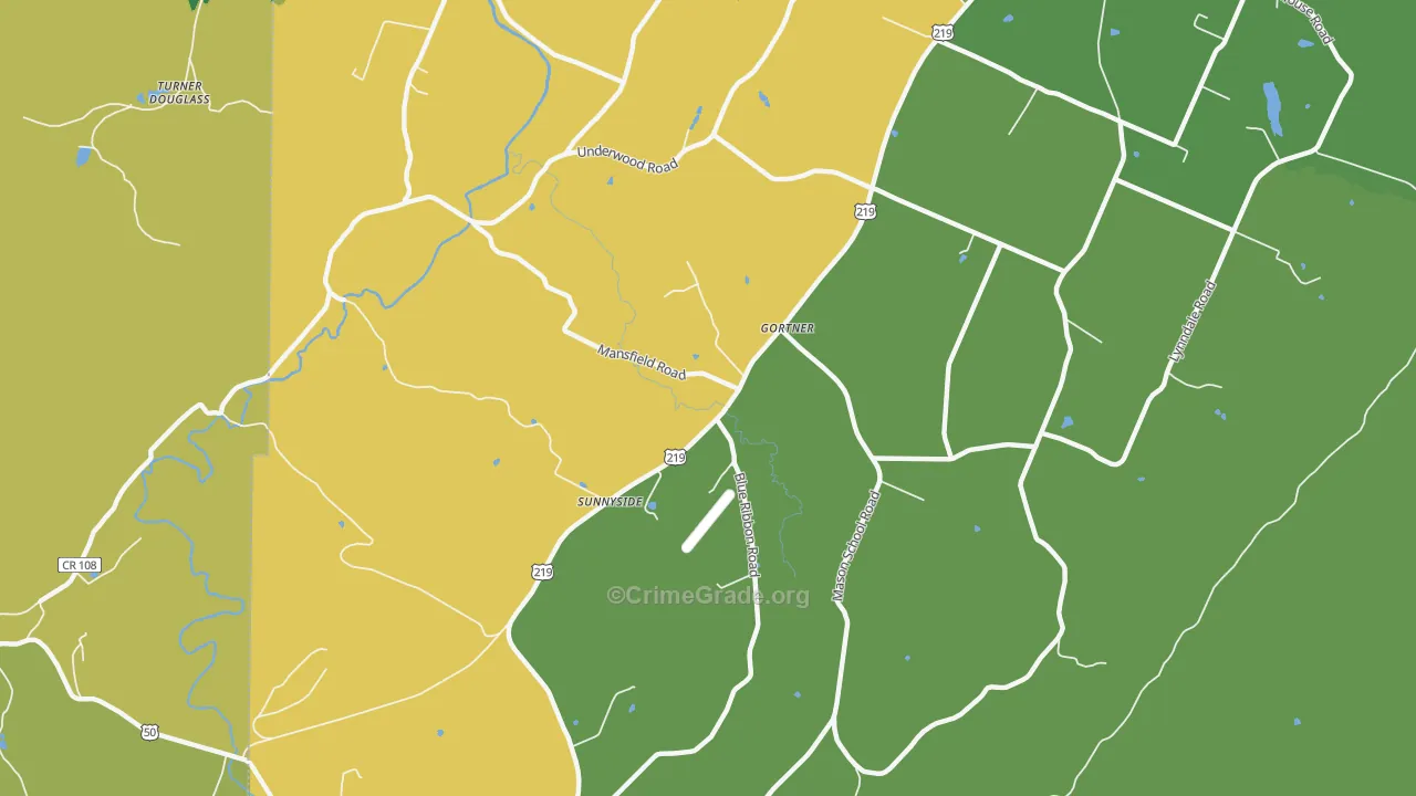 Gortner, MD Map of Murder Rates