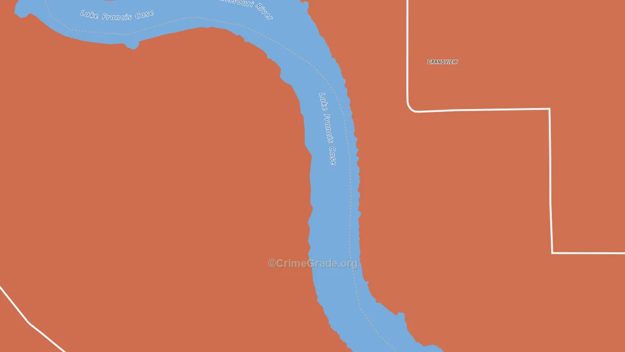 Grandview, SD Map of Murder Rates