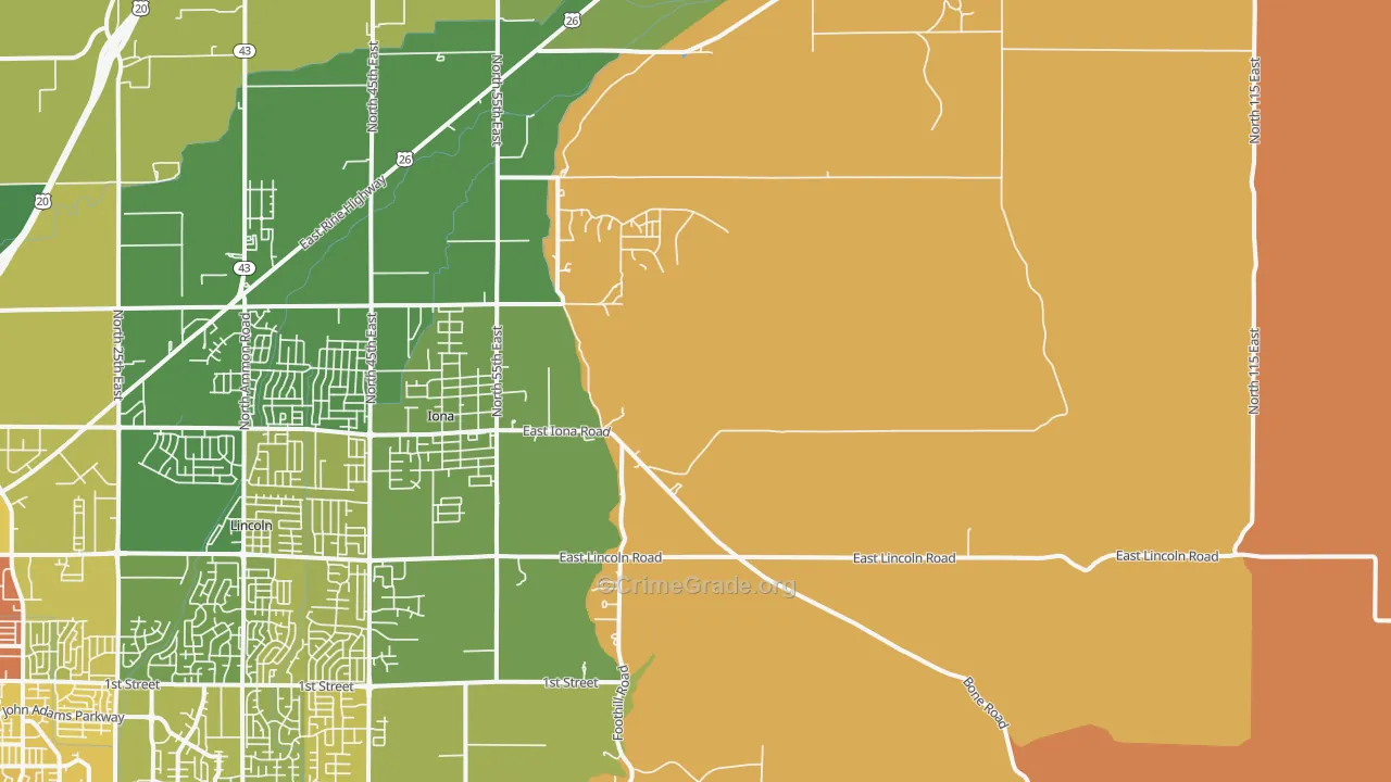 Grant, ID Map of Murder Rates