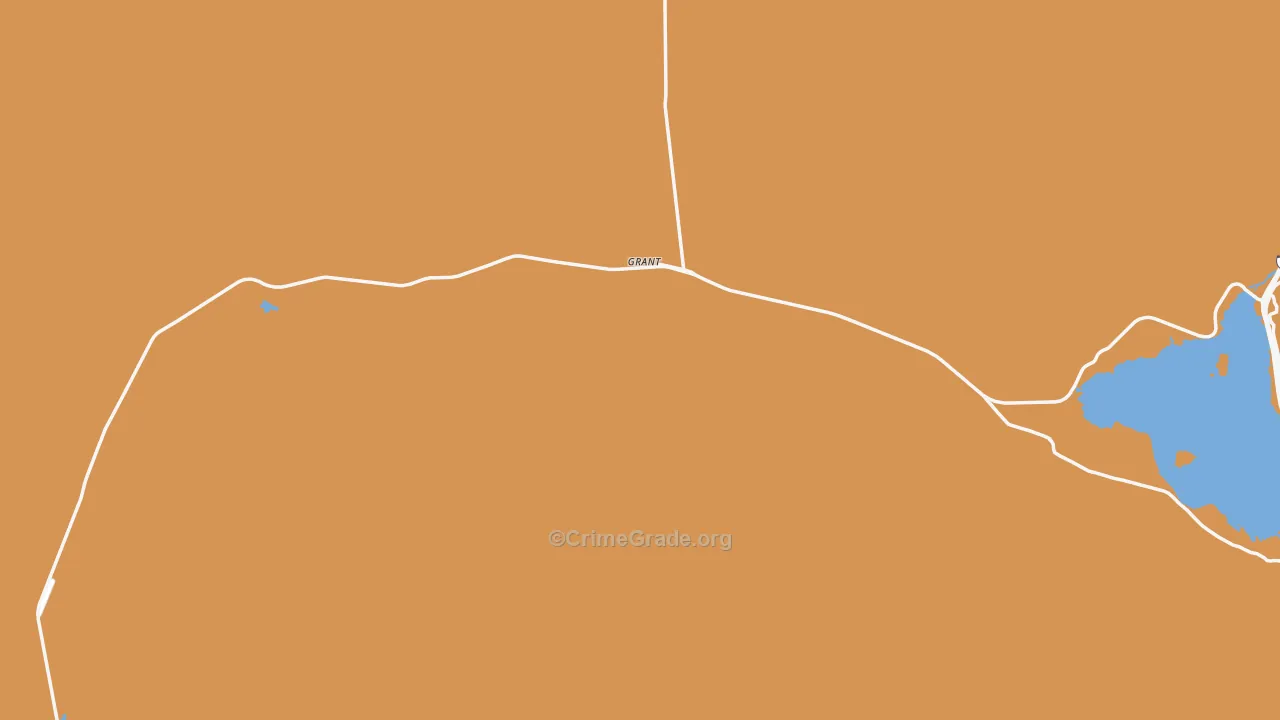 Grant, MT Map of Murder Rates