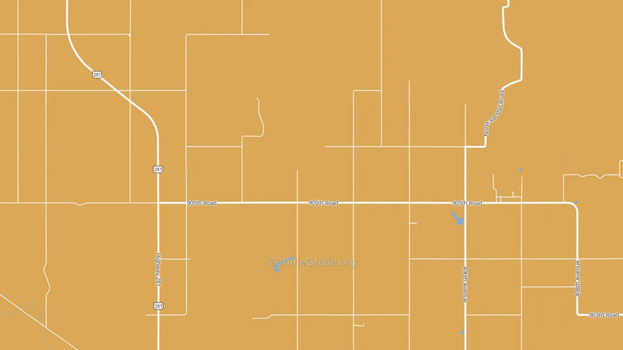 Gross, NE Map of Murder Rates
