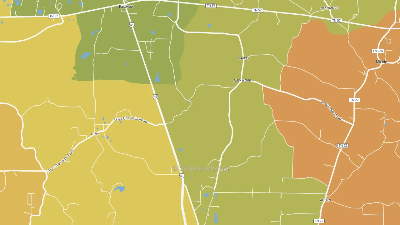 Guys, TN Map of Murder Rates