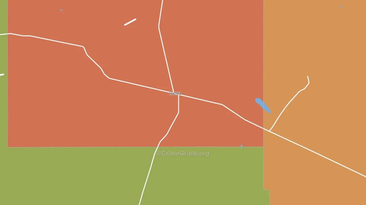 Hachita, NM Map of Murder Rates