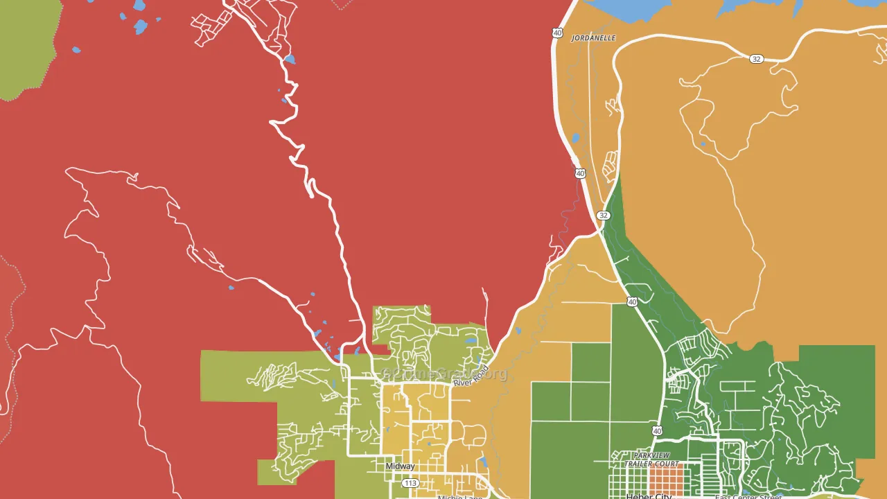 Hailstone, UT Map of Murder Rates