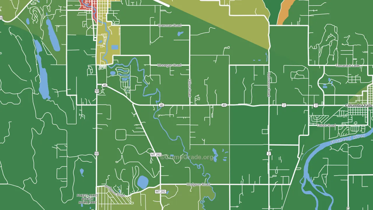 Halfmoon, MT Map of Murder Rates