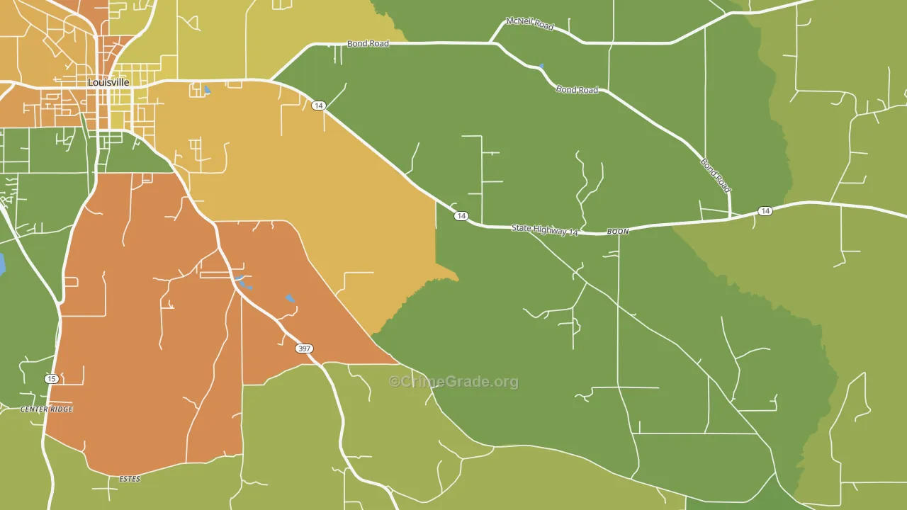 Handle, MS Map of Murder Rates