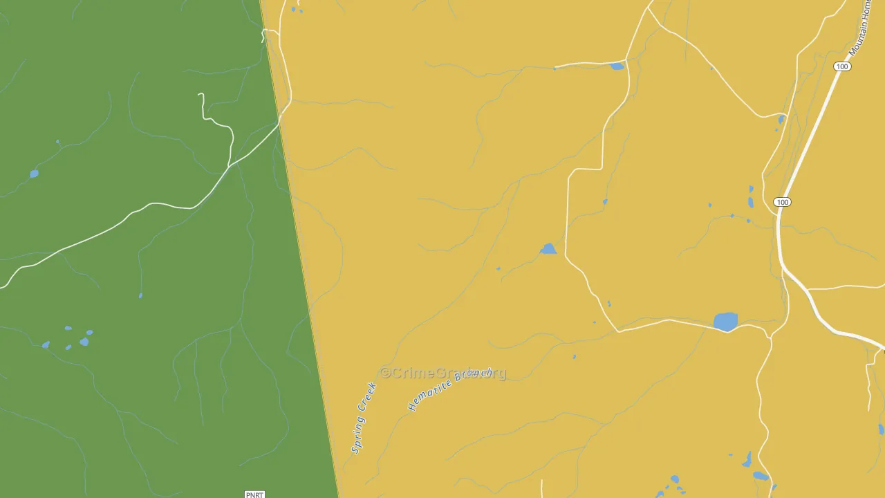 Haney, GA Map of Murder Rates