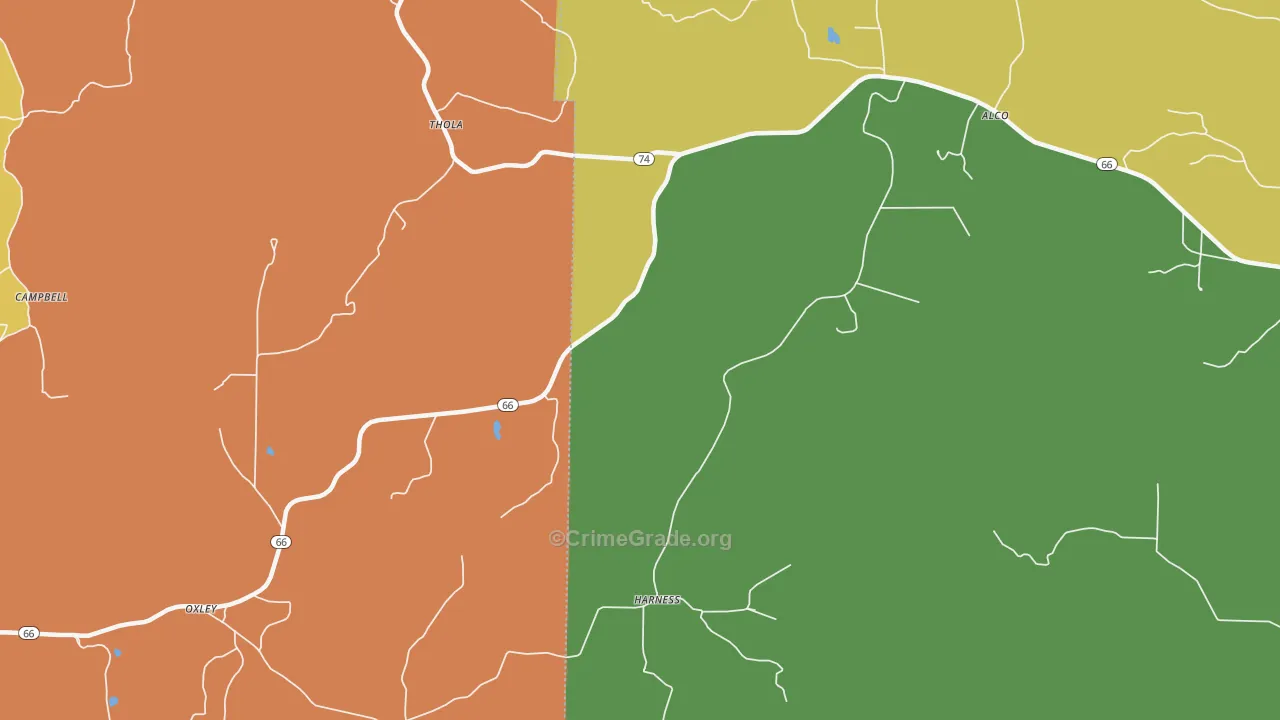 Harness, AR Map of Murder Rates