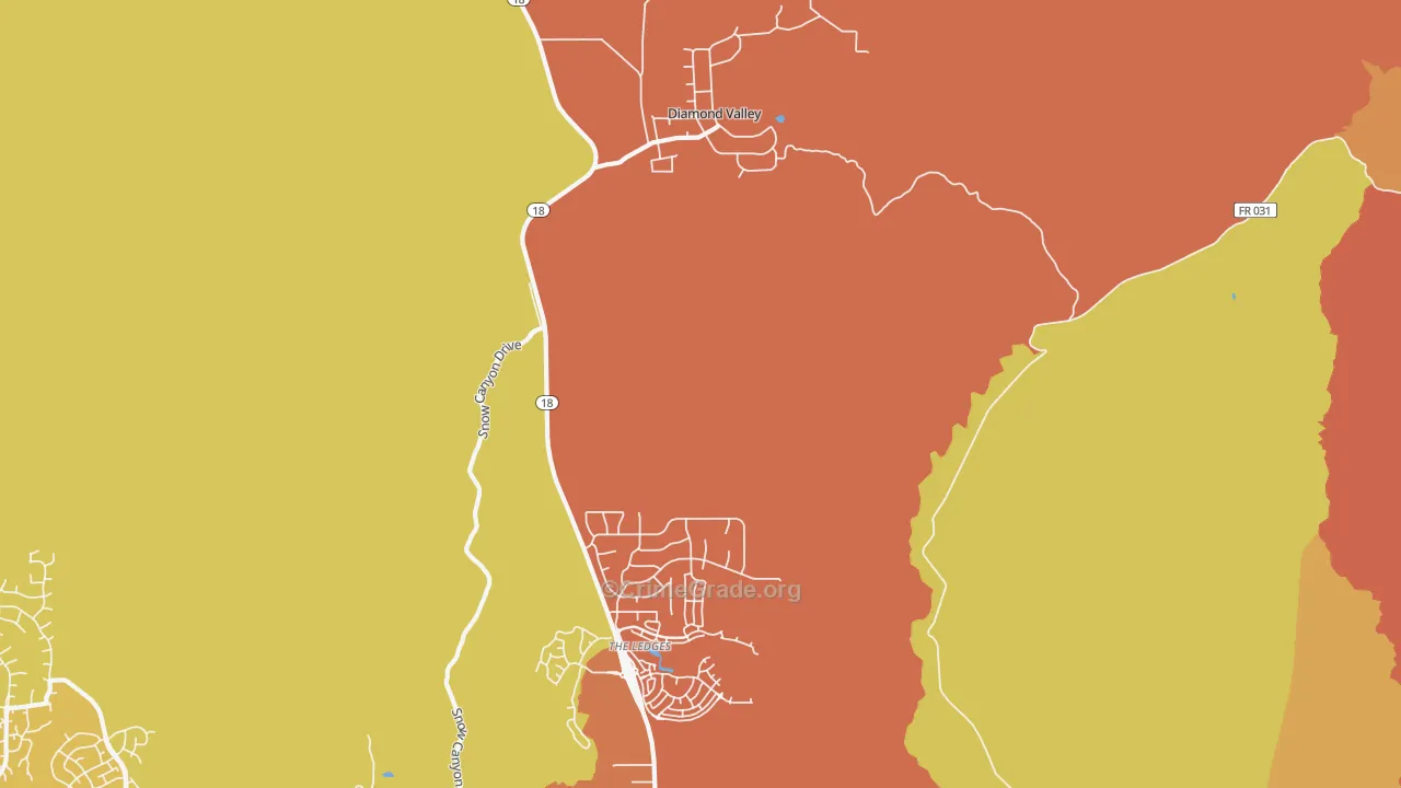 Harrisburg Junction, UT Map of Murder Rates