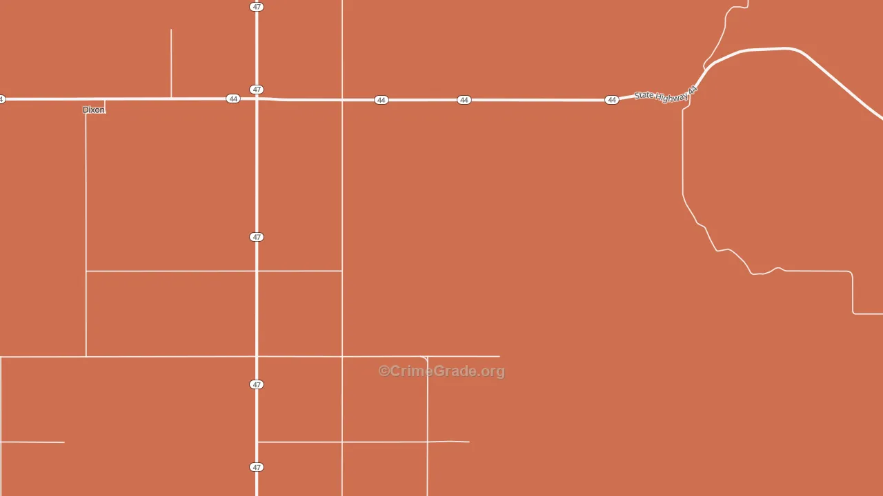 Hartley, SD Map of Murder Rates