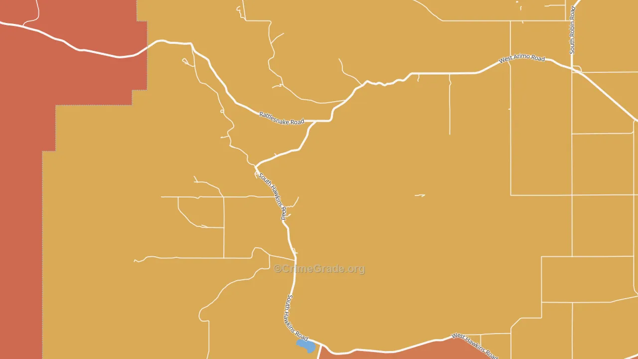 Hawkins, ID Map of Murder Rates